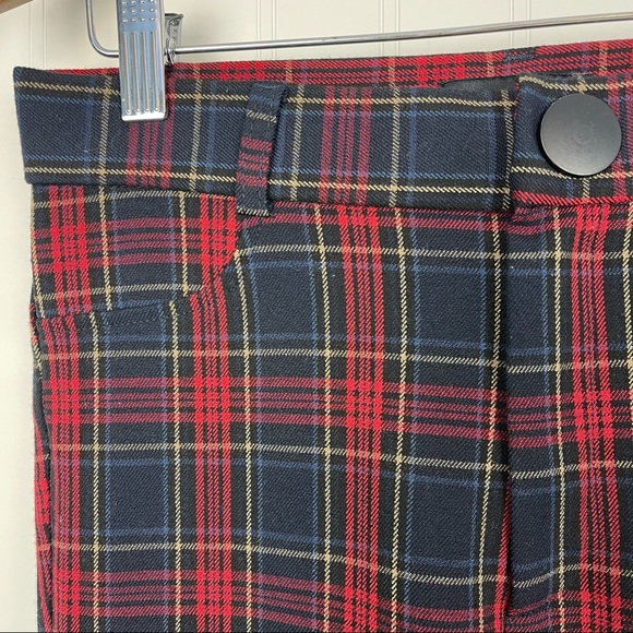 ZARA Plaid Skinny Trouser Pants - Picture 5 of 5